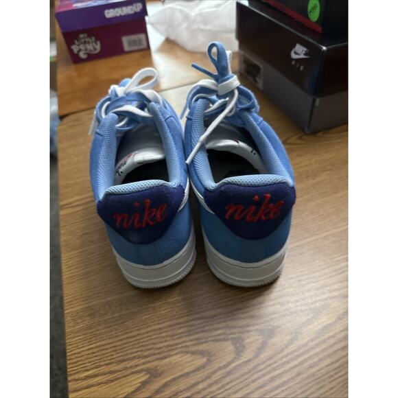 Size 8 - Nike Air Force 1 \'07 LV8 First Use - University Blue NBS164